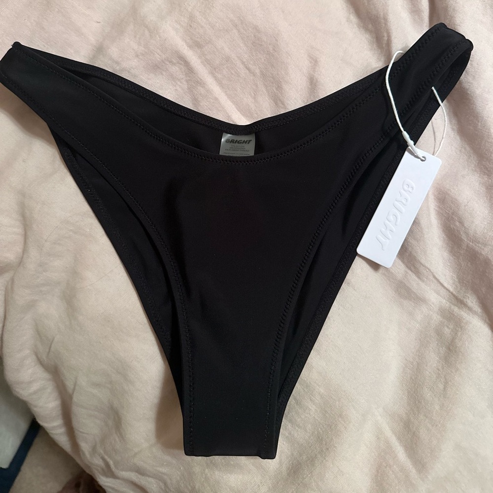 Bright swimwear black bottoms